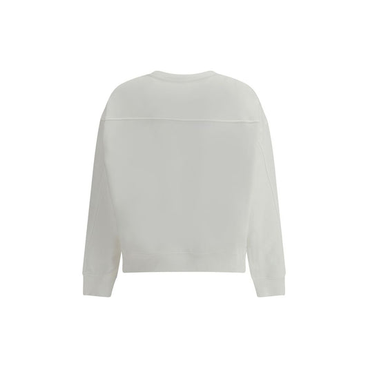 Felpa in cotone bianco PINKO