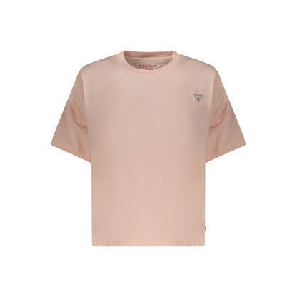 Guess Jeans Rosa Cotton Women T-Shirt