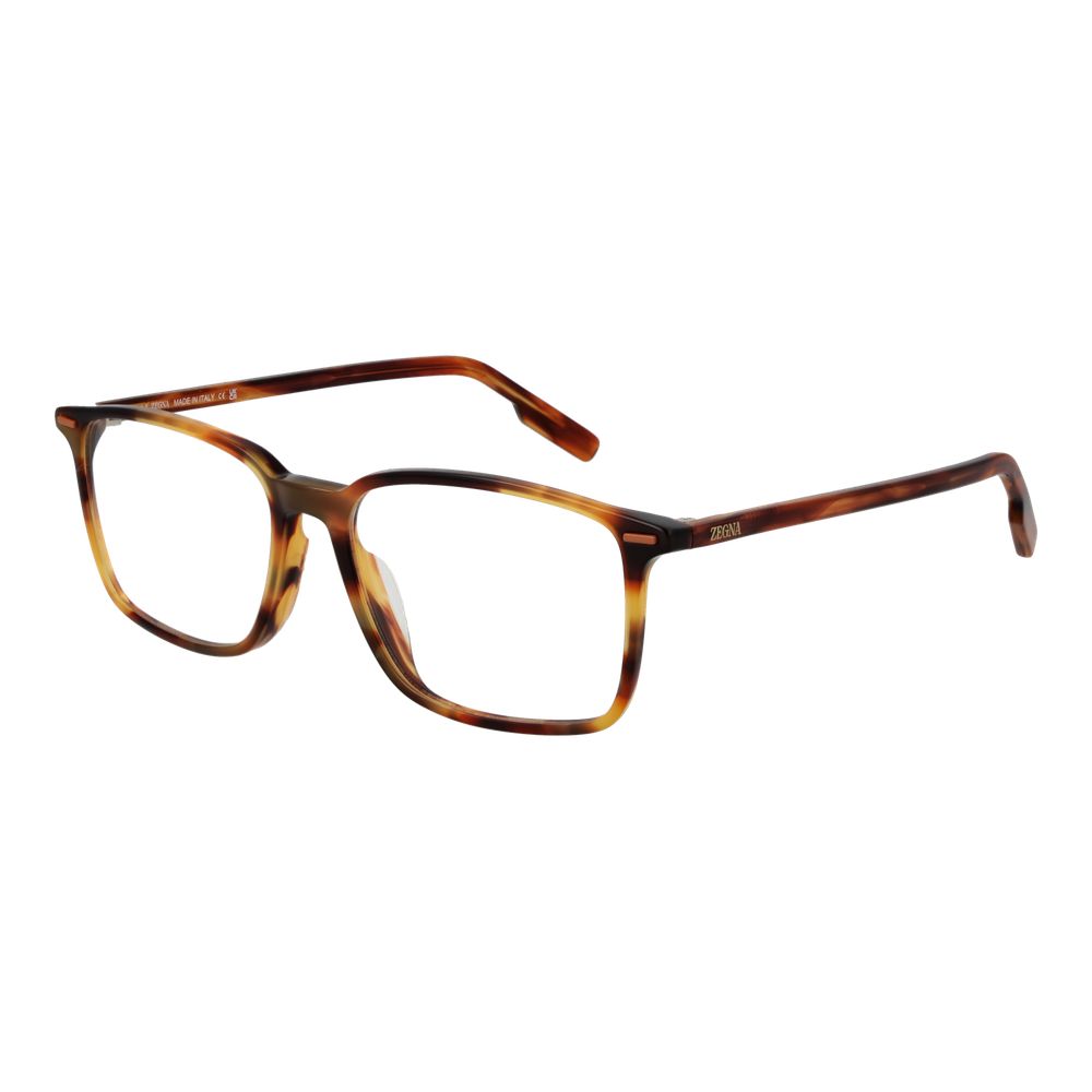 Occhiali da vista in acetato marrone Ermenegildo Zegna (montatura)
