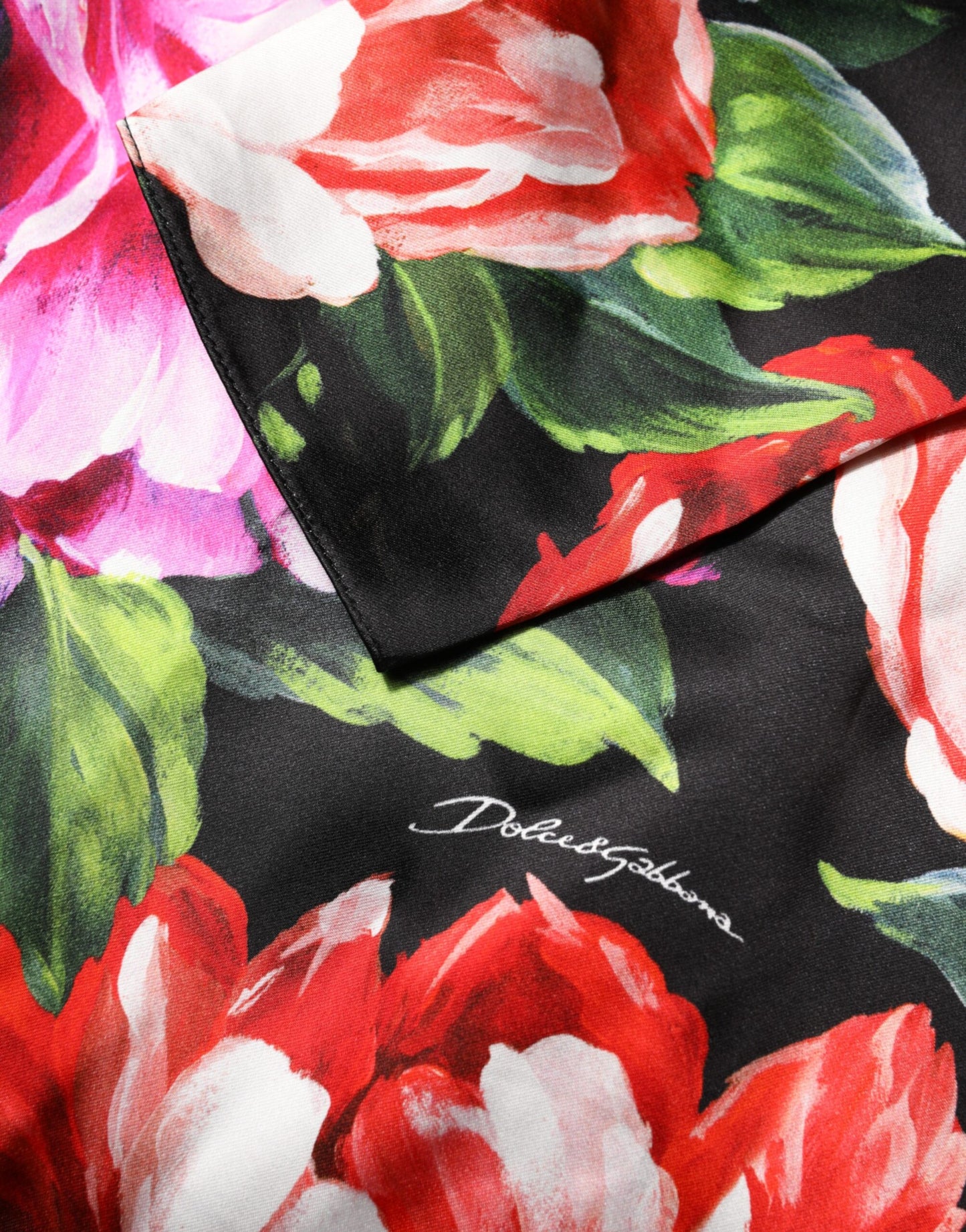 Dolce &amp; Gabbana Mini abito aderente floreale nero Fiori Pittorici