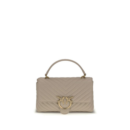 Portafoglio PINKO Bos Taurus in pelle di vitello beige