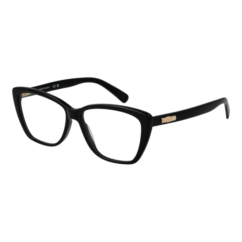 Occhiali da vista Longchamp in acetato nero (montatura)