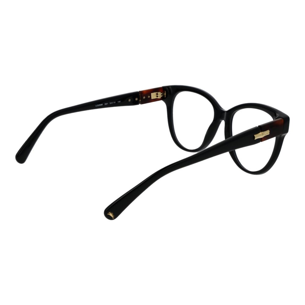 Occhiali da vista Longchamp in acetato nero (montatura)