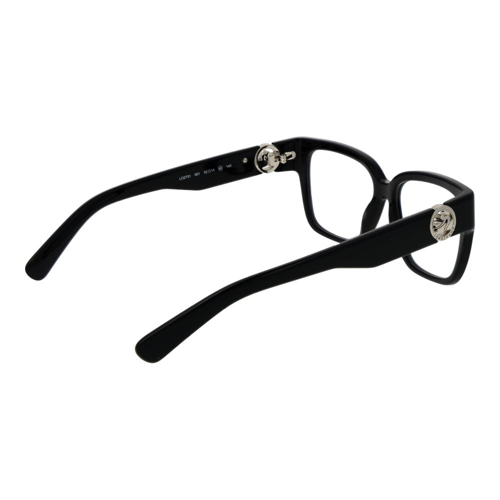 Occhiali da vista Longchamp in acetato nero (montatura)