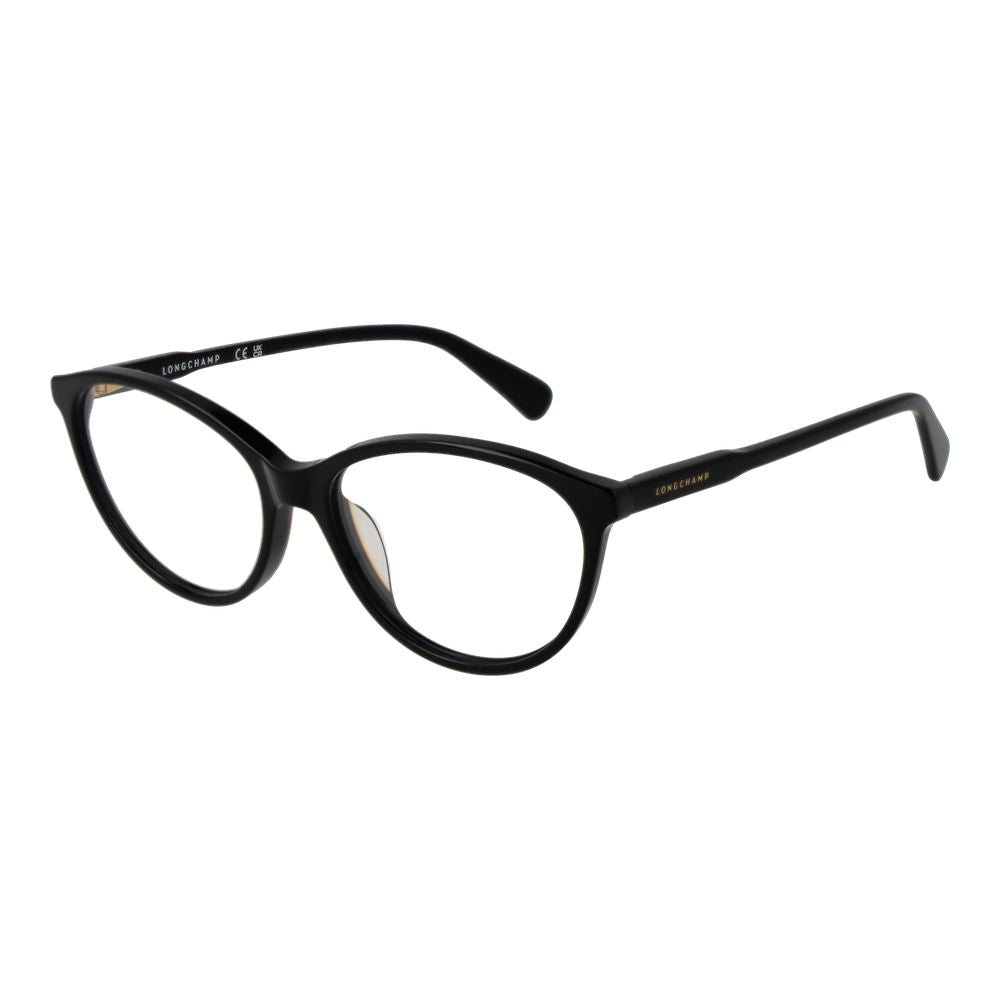 Occhiali da vista Longchamp in acetato nero (montatura)