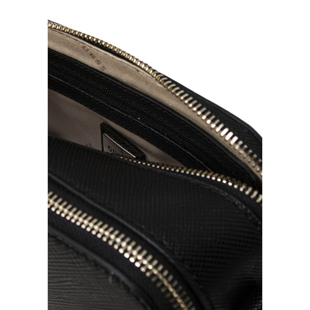 Borsa a mano Guess in polietilene nero