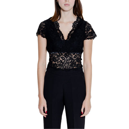 Morgan De Toi Top in poliammide nero