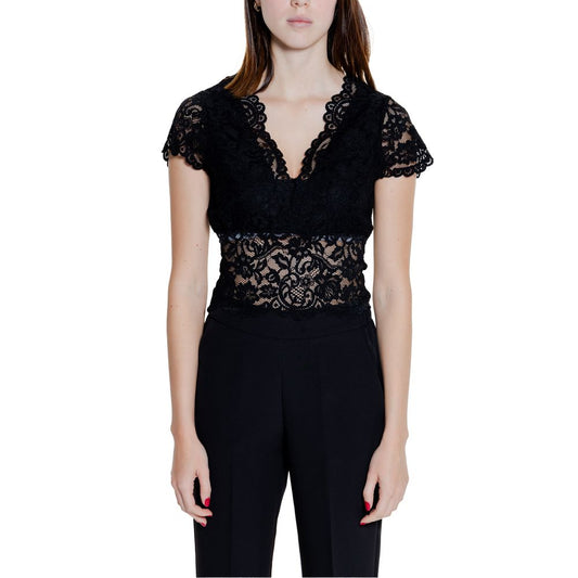 Morgan De Toi Top in poliammide nero