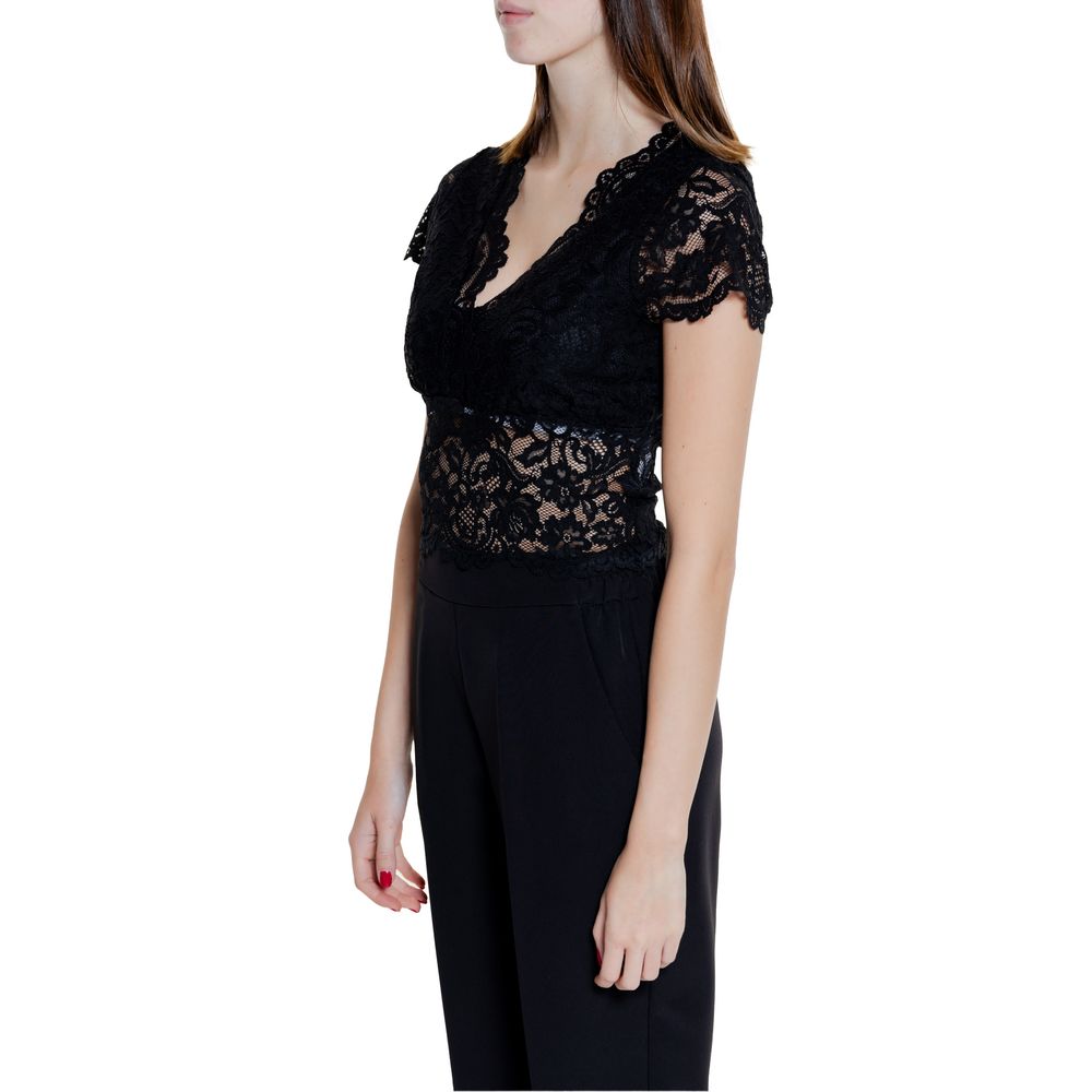 Morgan De Toi Top in poliammide nero