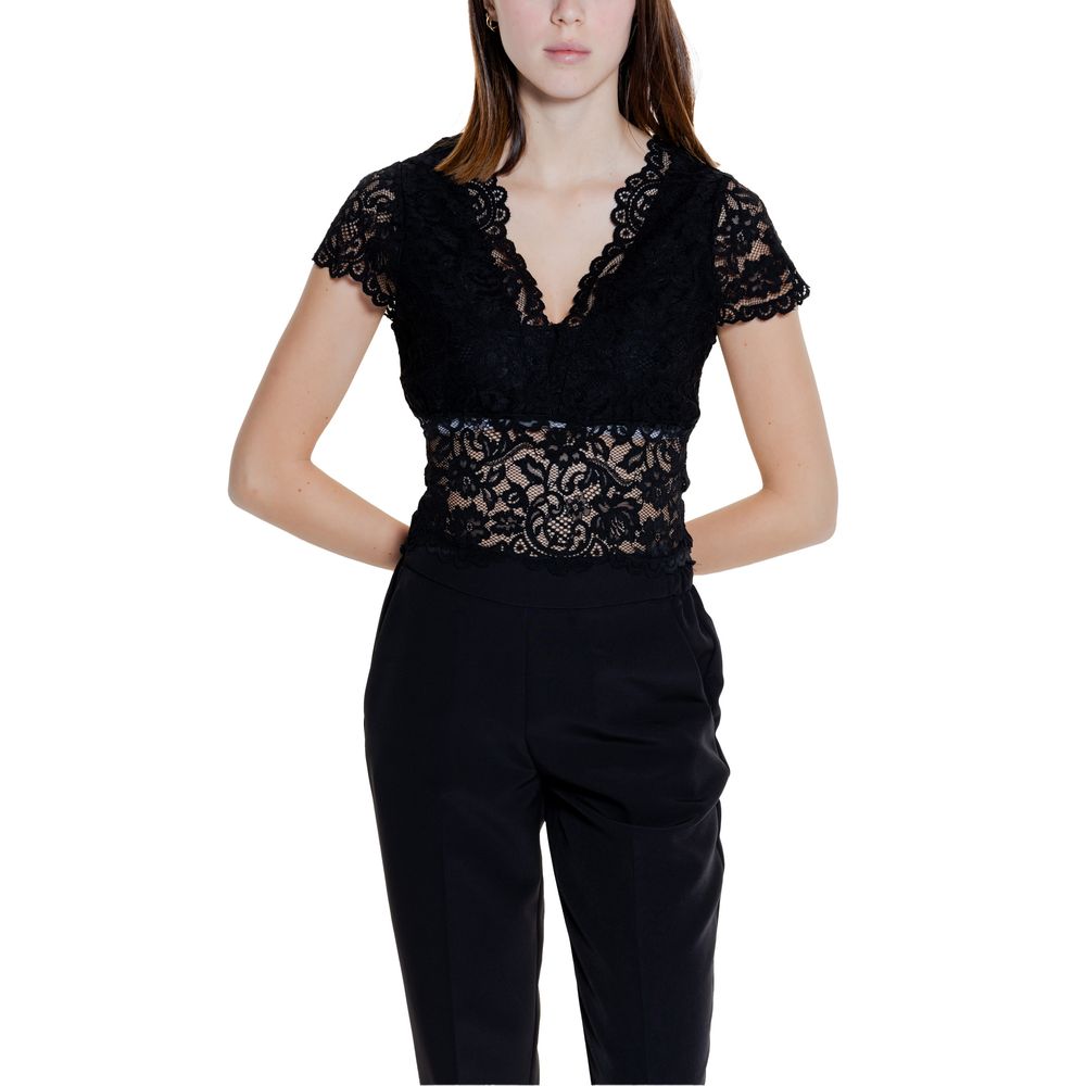 Morgan De Toi Top in poliammide nero