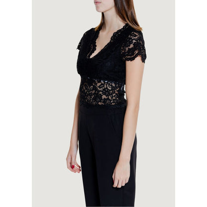 Morgan De Toi Top in poliammide nero