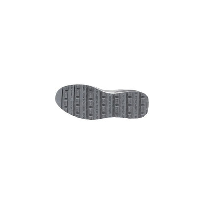 Tommy Hilfiger Jeans Gray Suede Leather Athletic Sneakers