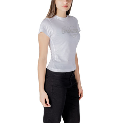 Maglietta Guss Active in cotone bianco