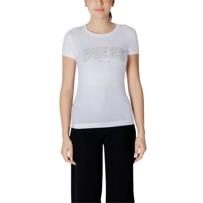 Maglietta bianca in cotone Guss