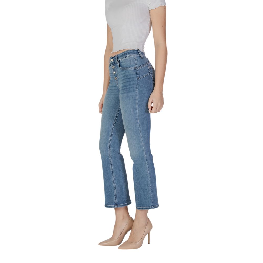 Jeans Bootcut Liu Jo in cotone blu