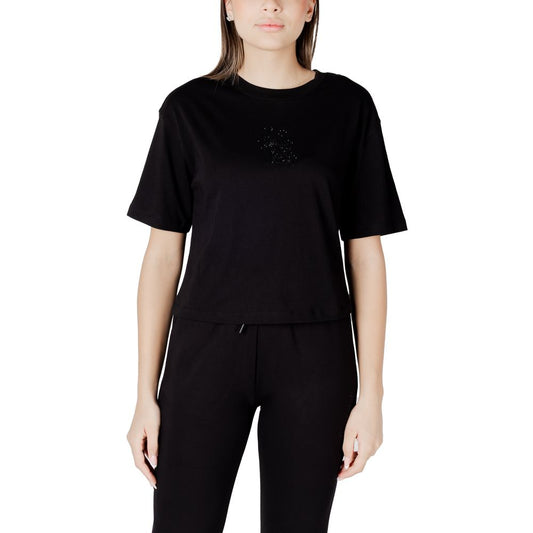 Armani Exchange Abbigliamento sportivo in cotone nero