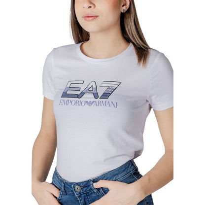 EA7 Emporio Armani Abbigliamento sportivo in cotone bianco