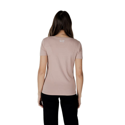 EA7 Emporio Armani Abbigliamento sportivo in cotone rosa