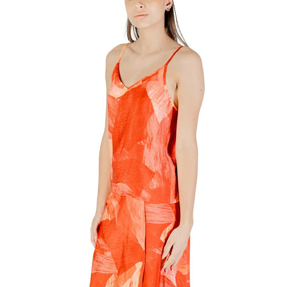 Top in poliammide rosso Vila Clothes