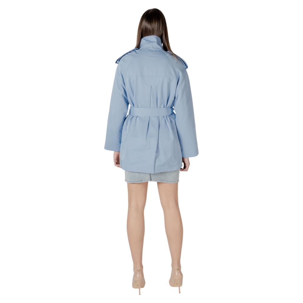 Parka in cotone blu Morgan De Toi
