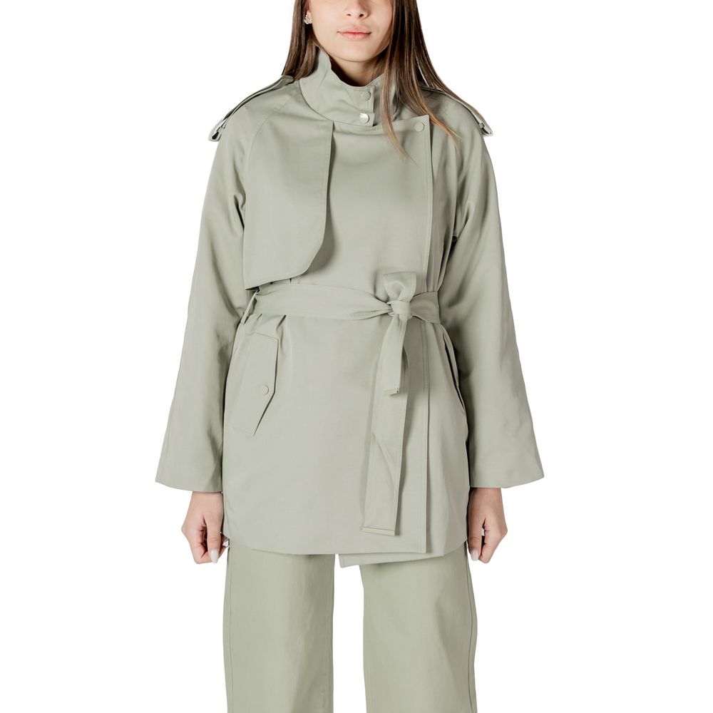 Parka Morgan De Toi in cotone bicolore