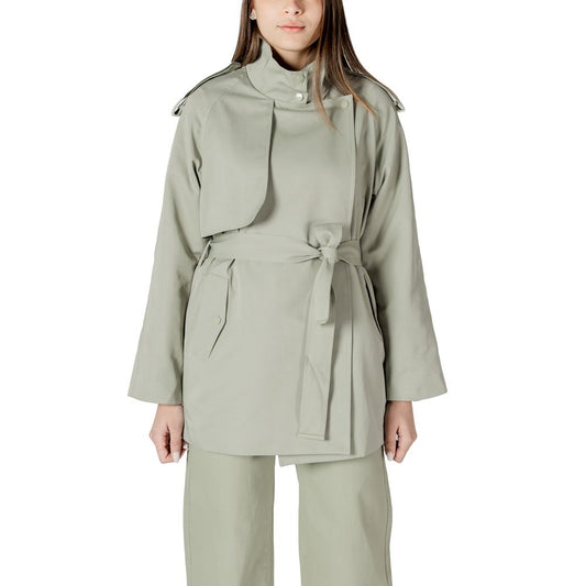 Parka Morgan De Toi in cotone bicolore