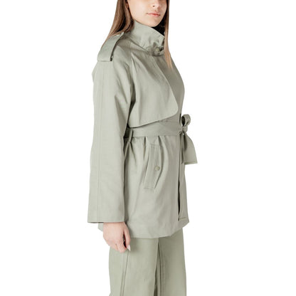 Parka Morgan De Toi in cotone bicolore