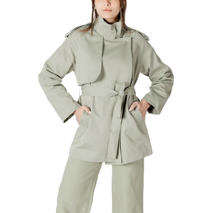Parka Morgan De Toi in cotone bicolore