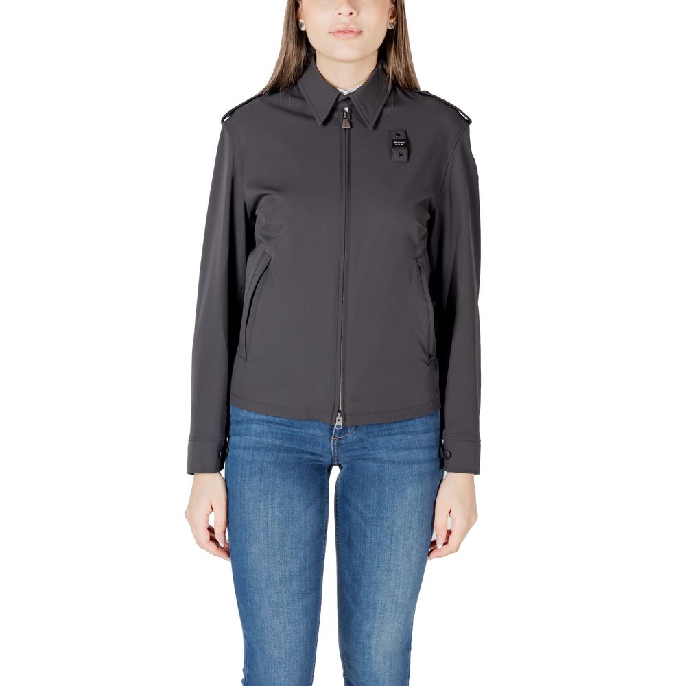 Bomber Blauer in poliammide nero