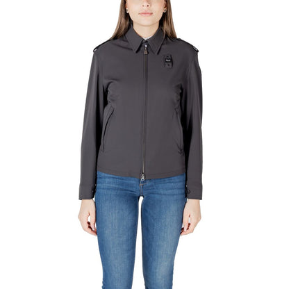 Bomber Blauer in poliammide nero