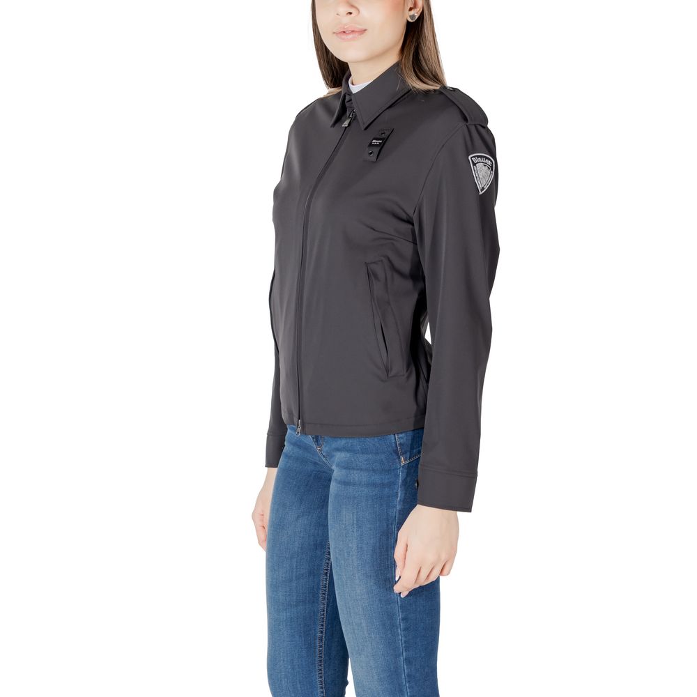 Bomber Blauer in poliammide nero