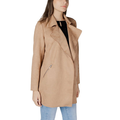 Trench in poliestere beige Street One
