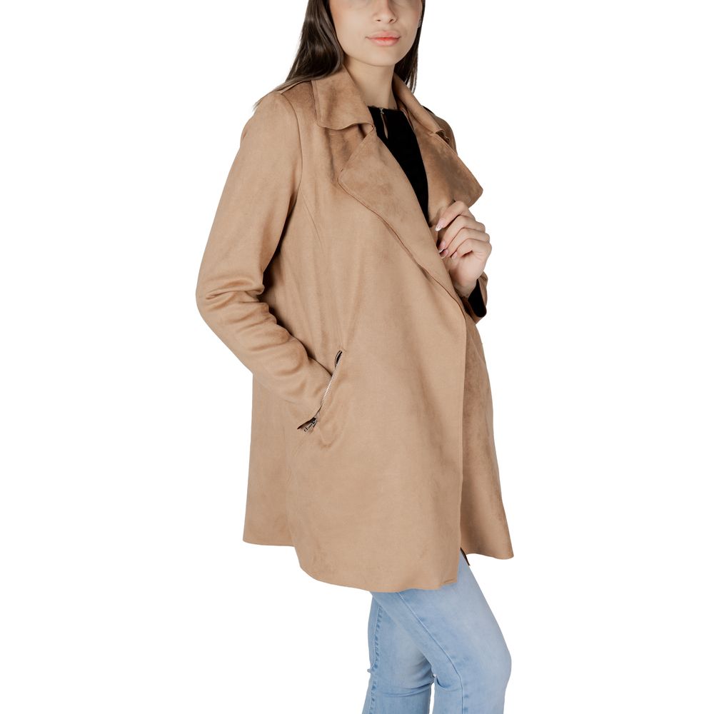 Trench in poliestere beige Street One