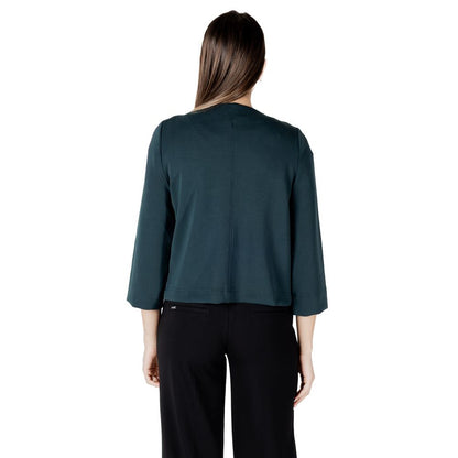 Cappotto in modal verde Street One