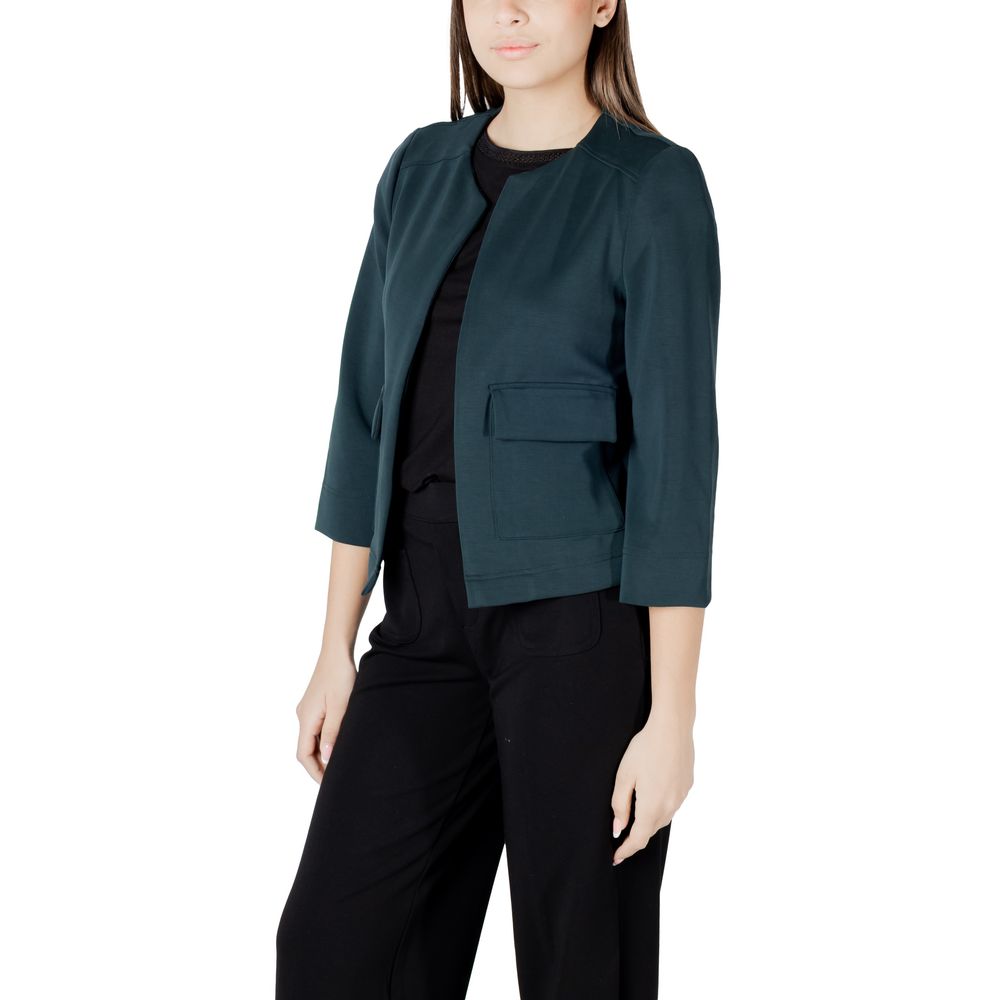 Cappotto in modal verde Street One