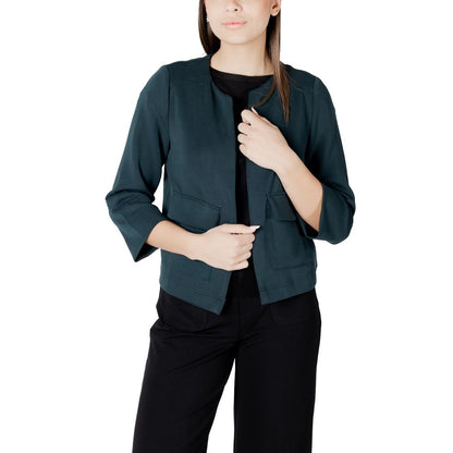 Cappotto in modal verde Street One