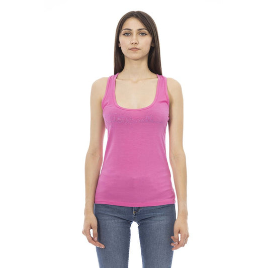 Top da donna in viscosa multicolore Just Cavalli