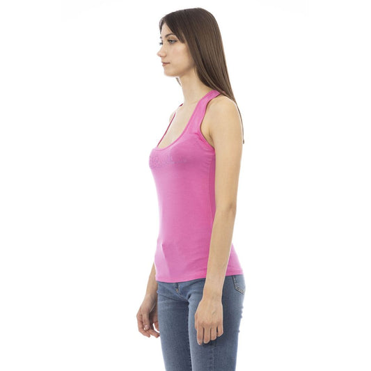 Top da donna in viscosa multicolore Just Cavalli