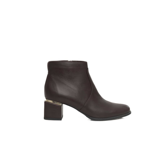 Cerruti 1881 Stivali da donna in pelle di vacchetta bordeaux
