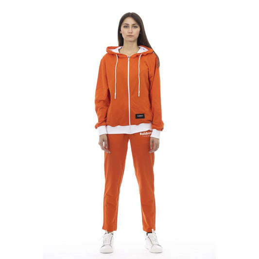 Maglione da donna in cotone arancione Baldinini Trend
