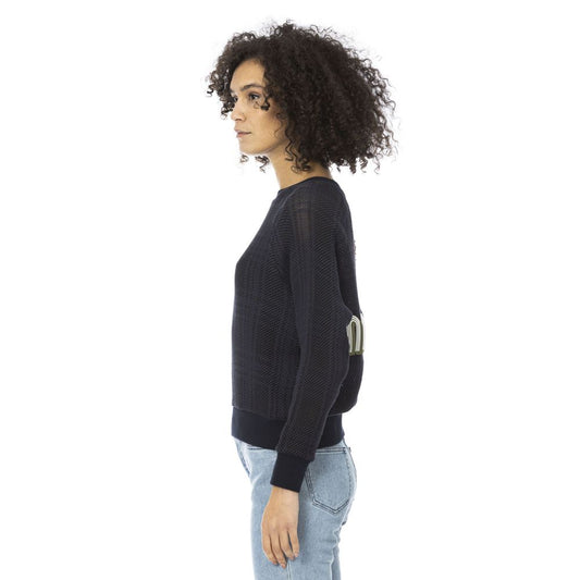 Camicia da donna in cotone blu Mr&amp;Mrs Italy
