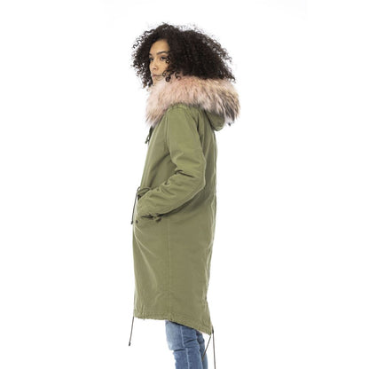 Parka da donna in cotone militare Mr&amp;Mrs Italy