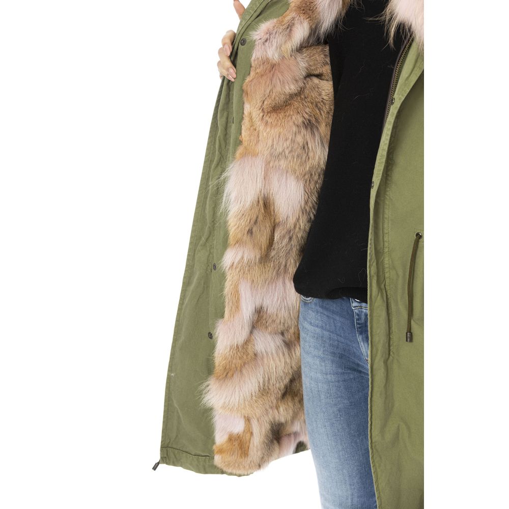 Parka da donna in cotone militare Mr&amp;Mrs Italy