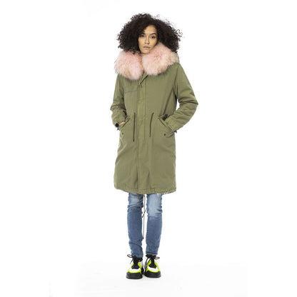 Parka da donna in cotone militare Mr&amp;Mrs Italy