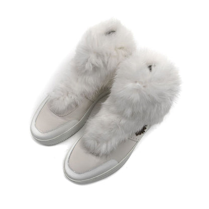 Mr&amp;Mrs Italy Sneaker da donna in cotone bianco