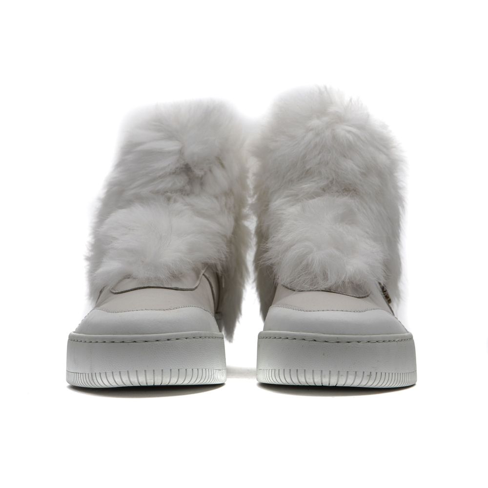 Mr&amp;Mrs Italy Sneaker da donna in cotone bianco