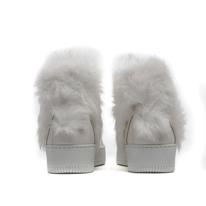 Mr&amp;Mrs Italy Sneaker da donna in cotone bianco