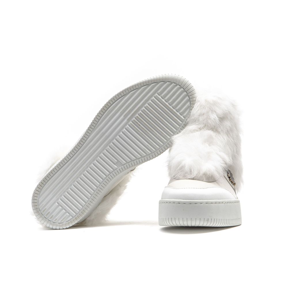 Mr&amp;Mrs Italy Sneaker da donna in cotone bianco