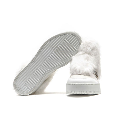Mr&amp;Mrs Italy Sneaker da donna in cotone bianco