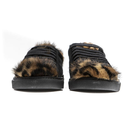Mr&amp;Mrs Italy Sneaker da donna in pelle nera